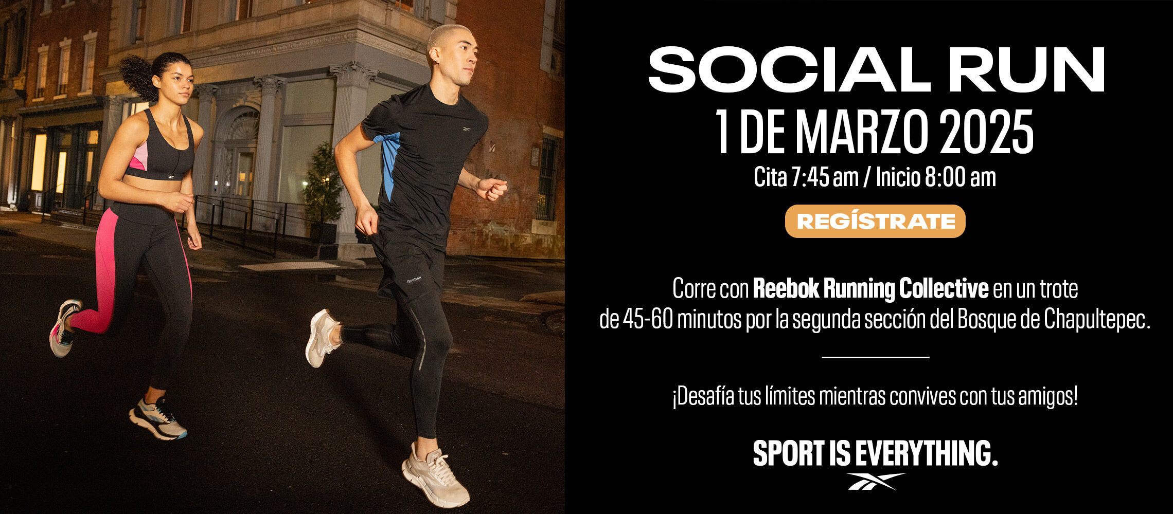 Reebok Social Run Ciudad de México