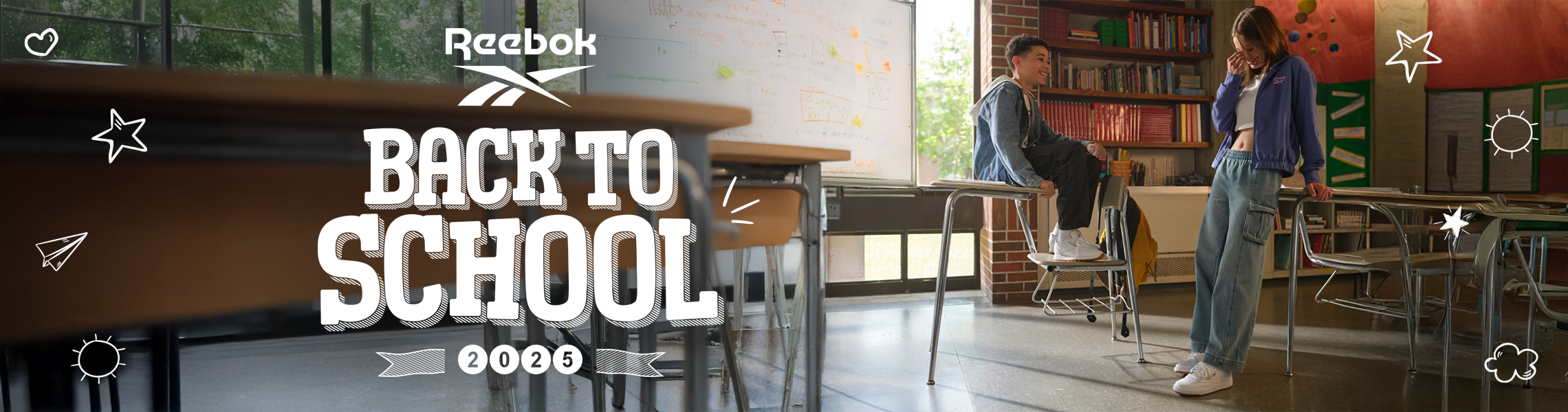 Regresa a clases con todo el estilo Reebok