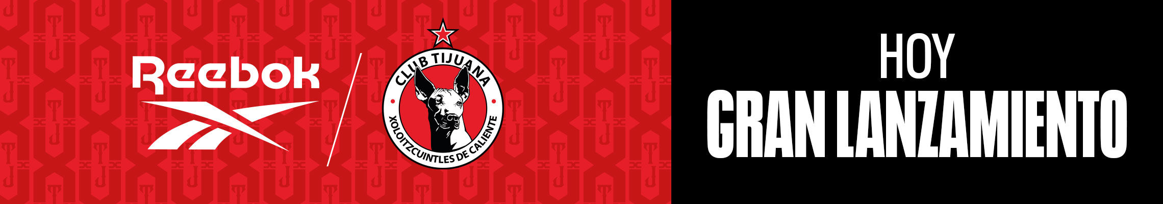 Hoy, el gran lanzamiento de Xolos con Reebok. El regreso al F&uacute;tbol de Reebok con Xolos