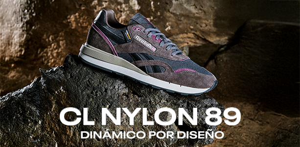 Tenis Reebok CL Nylon 89: dise&ntilde;o atemporal que combina gamuza y nylon para un estilo urbano inigualable