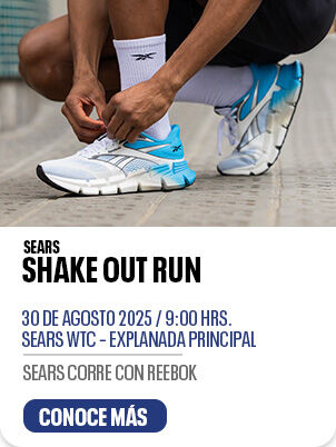 Carrera Shake out Run con Reebok y Sears 30 de Agosto