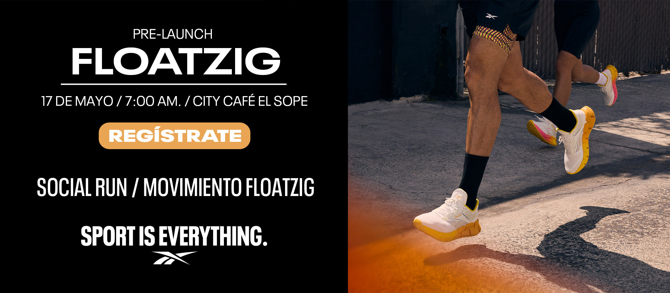 Pre Lanzamiento Floatzig en City Café el Sope, Social Run