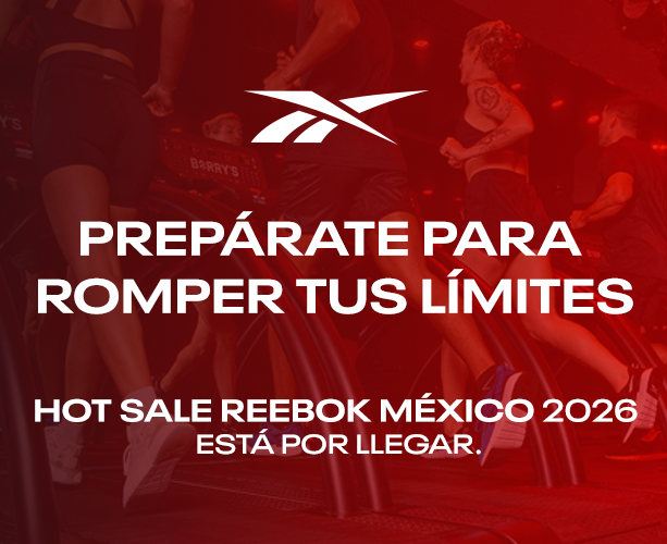 Pr&oacute;ximamente ofertas irresistibles en el Hot Sale 2026 en Reebok