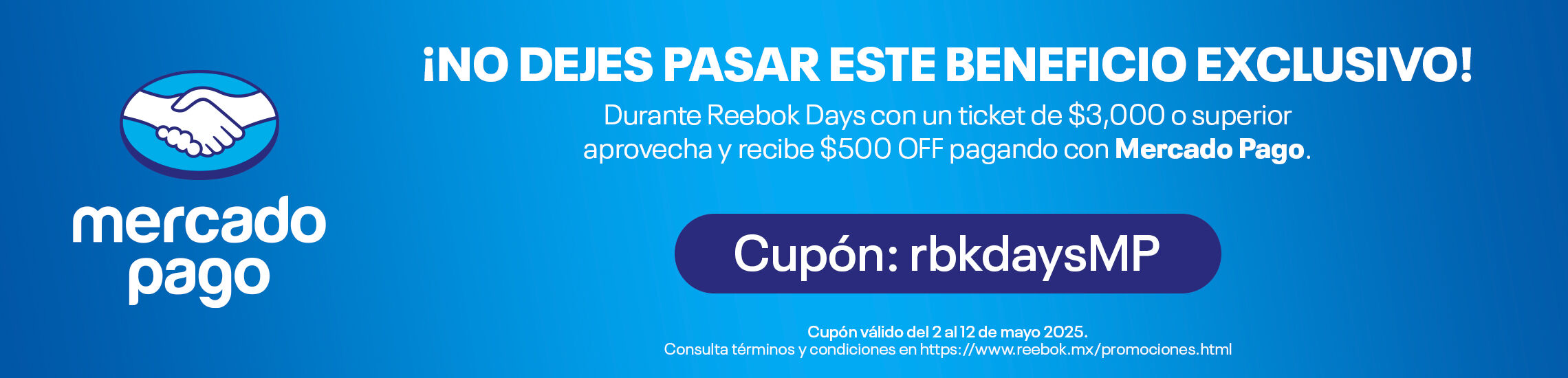 Disfruta del beneficio extendido para los usuarios de Mercado Pago
