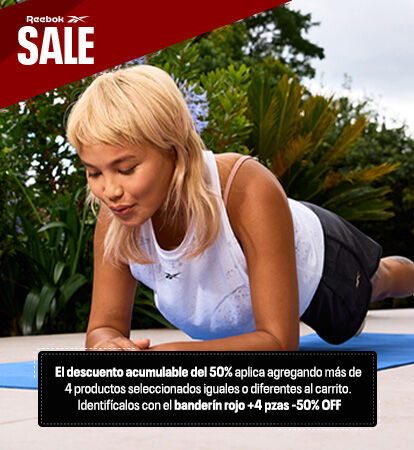 Ofertas en ropa deportiva de Reebok