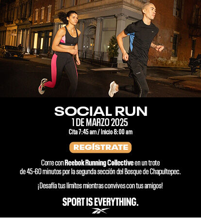 Reebok Social Run Ciudad de México