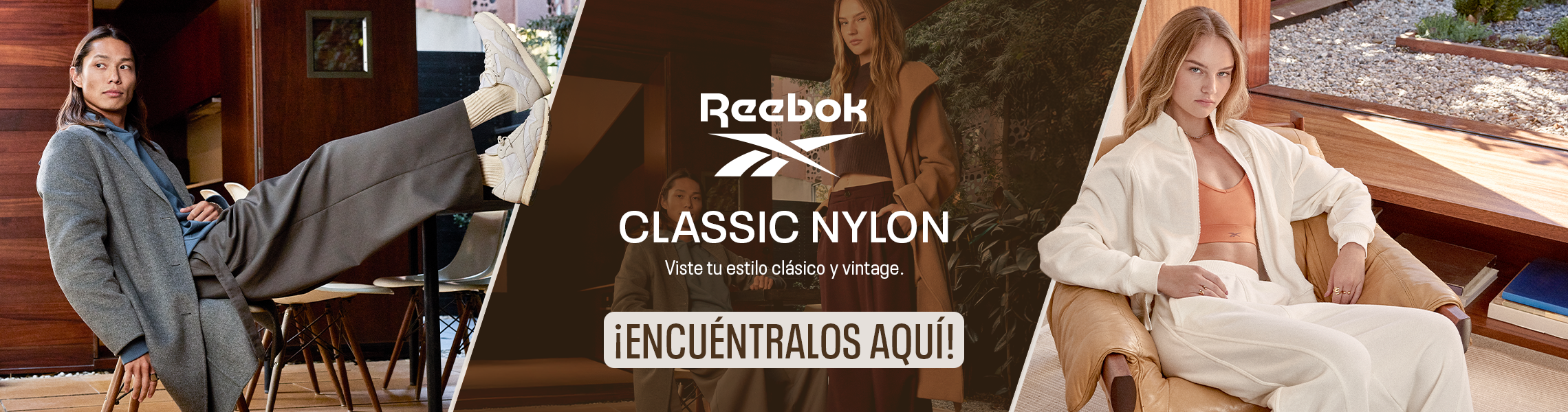 Mostrando un estilo vintage con los reebok classic nylon