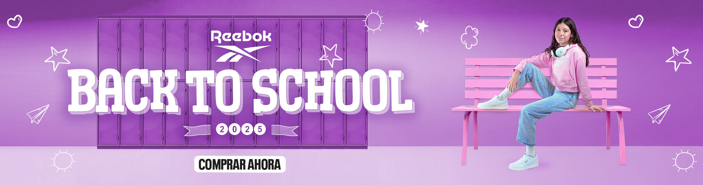 Regresa a clases con todo el estilo de Reebok