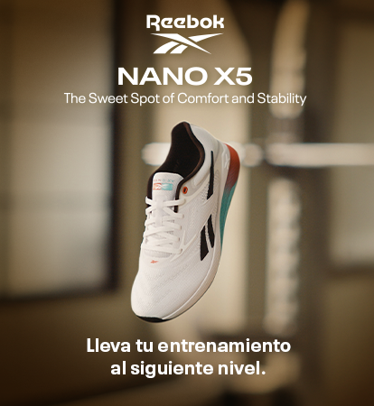 Tenis Nano X5 de Reebok diseñados para entrenar en el gimnasio