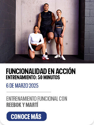 Entrenamiento funcional con Reebok y Martí el 6 de marzo de 2025