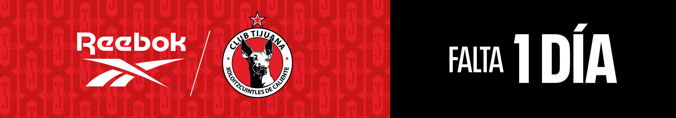 Falta 1 d&iacute;a para el regreso al F&uacute;tbol de Reebok con Xolos