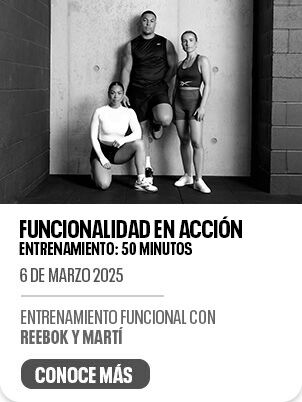 Entrenamiento funcional con Reebok y Martí el 6 de marzo de 2025