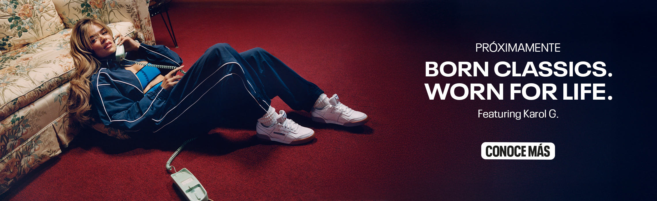 Prep&aacute;rate para los nuevos classics Reebok x Karol G