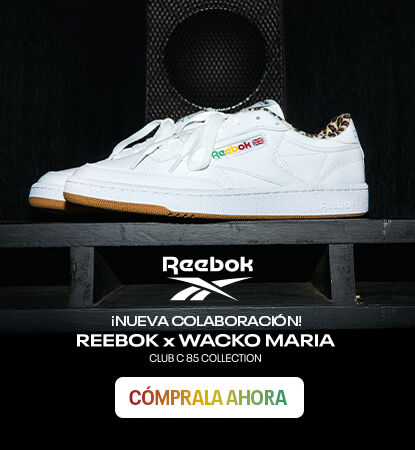 Tenis Reebok x Wacko Maria con detalles de estampado de leopardo y diseño premium