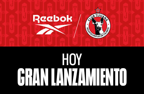 Hoy, el gran lanzamiento de Xolos con Reebok. El regreso al F&uacute;tbol de Reebok con Xolos