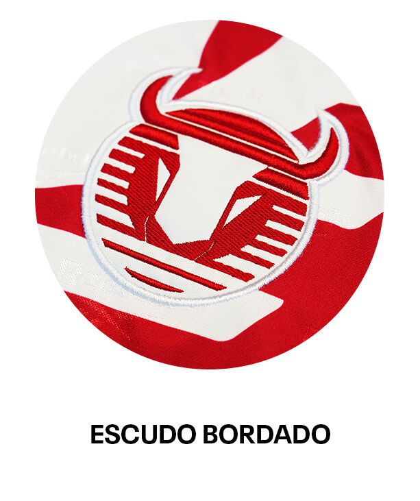 Escudo bordado de Toros Neza en el nuevo Jersey