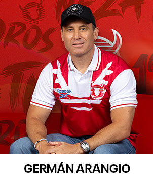German Arangio se une a la celebración de Toros Neza como jugador histórico