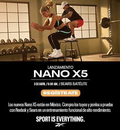 Lanzamiento de tenis para gym en Sears Satélite