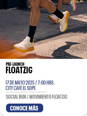 Pre Lanzamiento de Floatzig, social run City Café el Sope