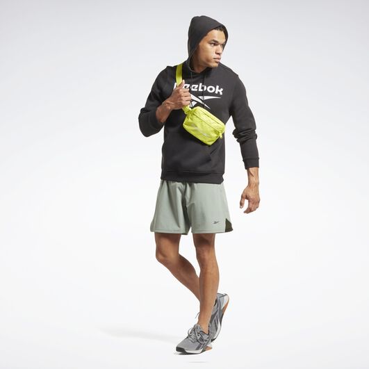 Sudadera con gorro Identity Fleece Stacked Logo image number 3
