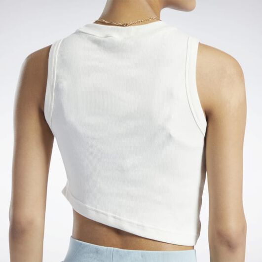 Playera sin mangas Classics Cropped Ribbed image number 4