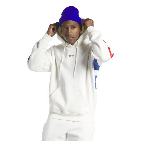 Sudadera reebok hombre blanco 2025
