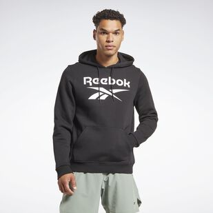 Sudadera con gorro Identity Fleece Stacked Logo