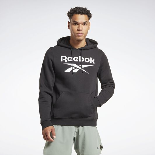 Sudadera con gorro Identity Fleece Stacked Logo image number 1
