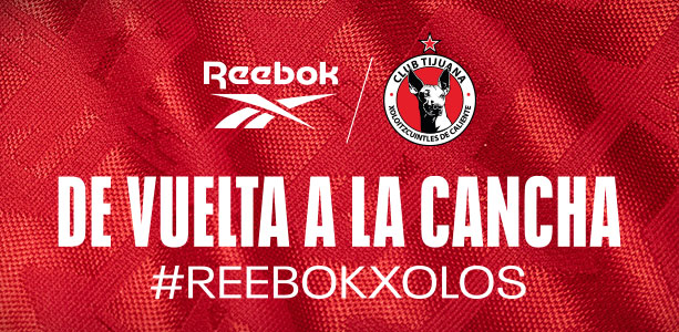 Colaboraci&oacute;n Xolos Club Tijuana by Reebok: &iexcl;De vuelta a la cancha!