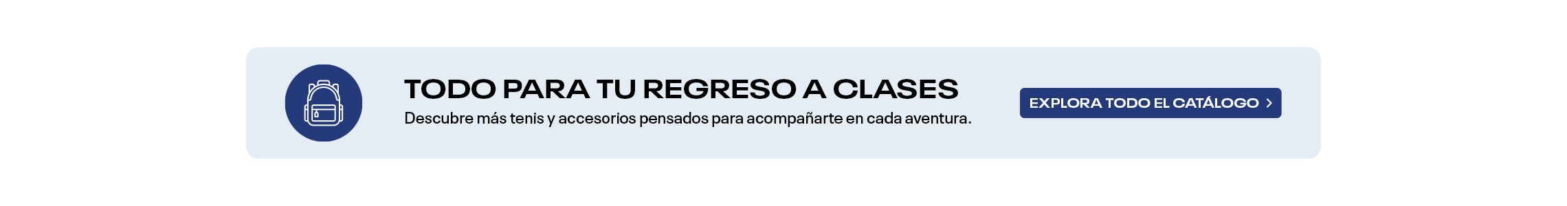 Explora el cat&aacute;logo Back to School de Reebok con tenis y accesorios para el regreso a clases.