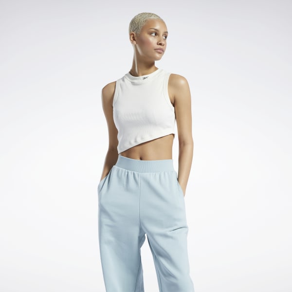 Playera sin mangas Classics Cropped Ribbed image number 0