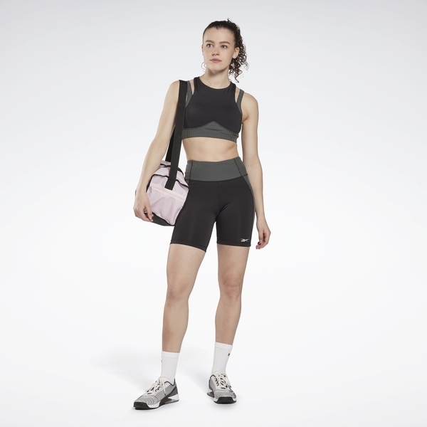 Mallas cortas Rib High-Rise