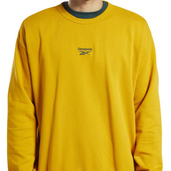 Sudadera reebok classic amarillo outlet